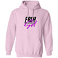 Frsh GRL (Outline No bkg) FRSH Grl Pullover Hoodie 8 oz