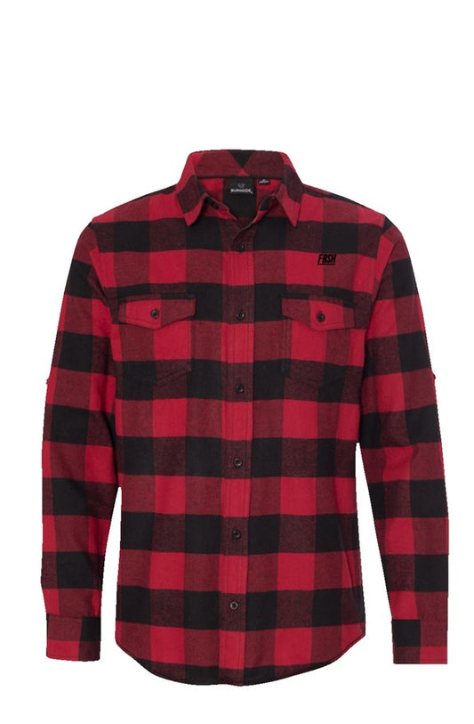 FRSH Long Sleeve Flannel Red And Black