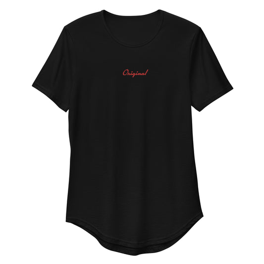 FRSH "Original" Curved Hem T-Shirt