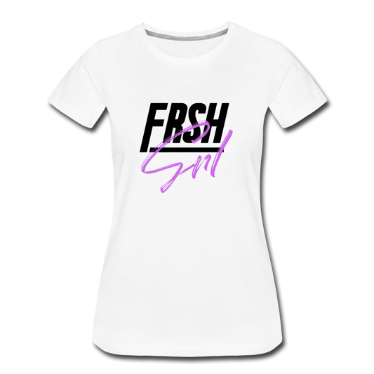 FRSH Grl T-Shirt - white