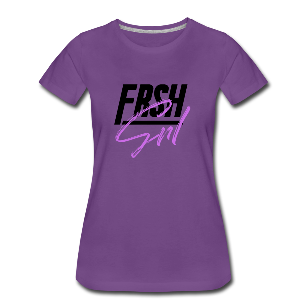 FRSH Grl T-Shirt - purple