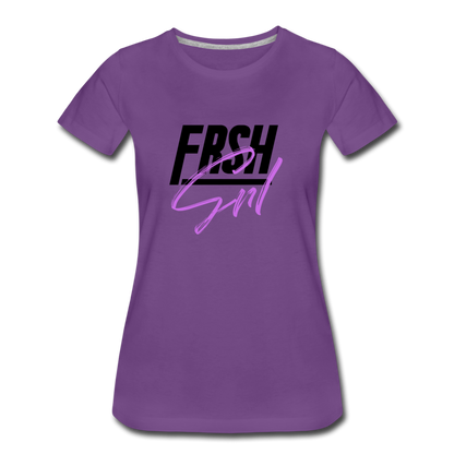 FRSH Grl T-Shirt - purple